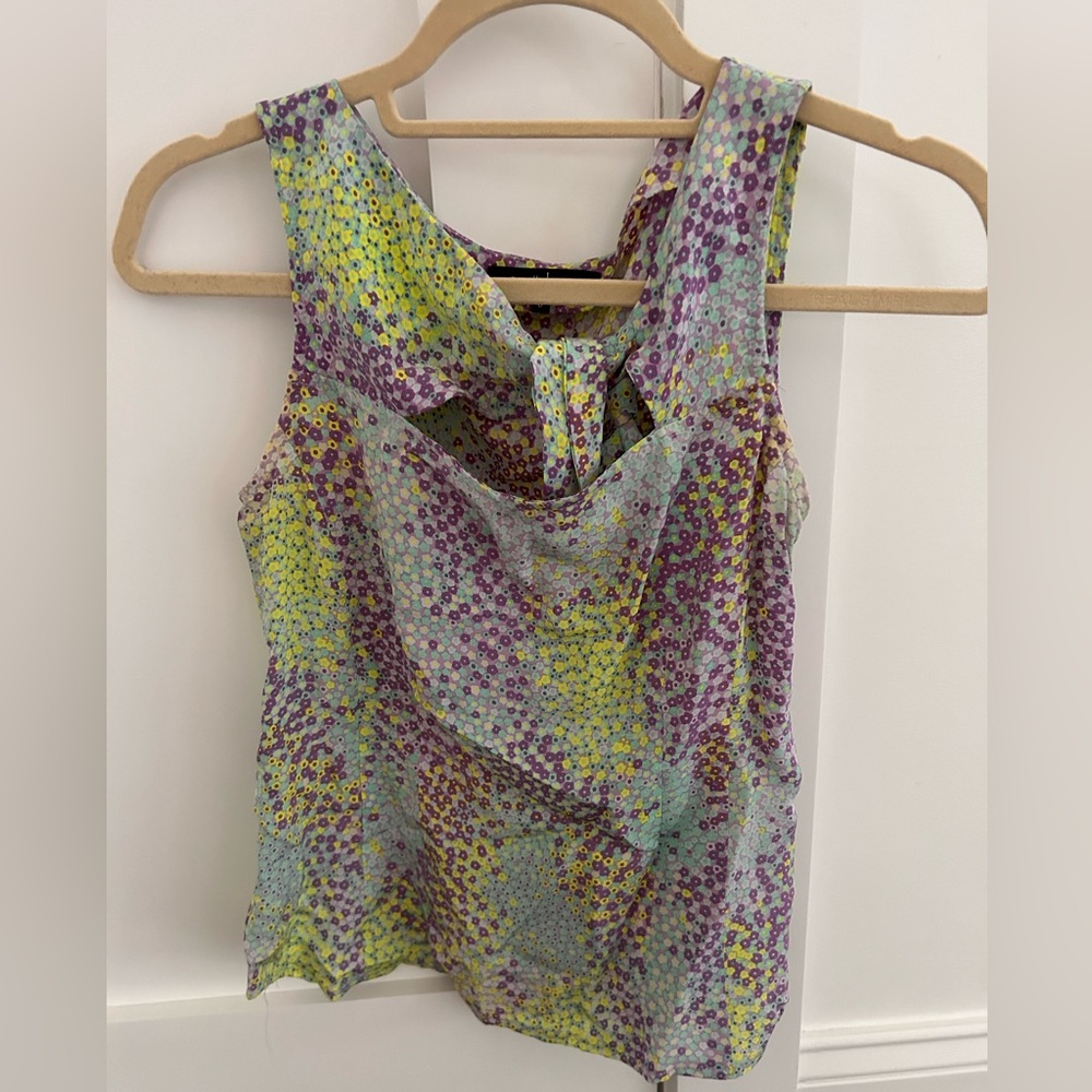 Nannette Lepore Floral Tank size 0